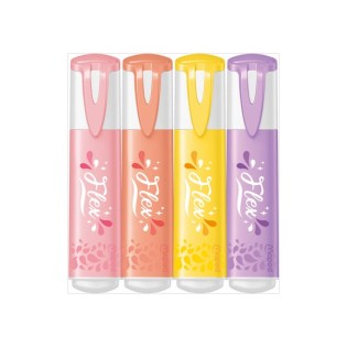 Maped Flex Pastel Lettering Υπογραμμιστής σε Blister 4 Χρώματα (740310)